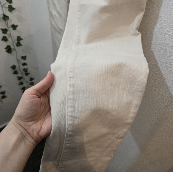 Kate Spade Broome Street Jeans Cream Size 28 - Picture 4 of 13